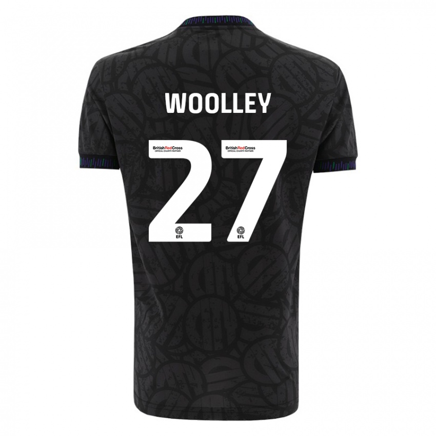 Niño Camiseta Jesse Woolley #27 Negro 2ª Equipación 2023/24 La Camisa Perú