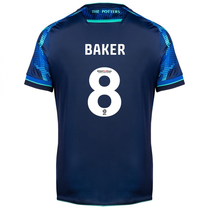 Niño Camiseta Lewis Baker #8 Armada 2ª Equipación 2023/24 La Camisa Perú