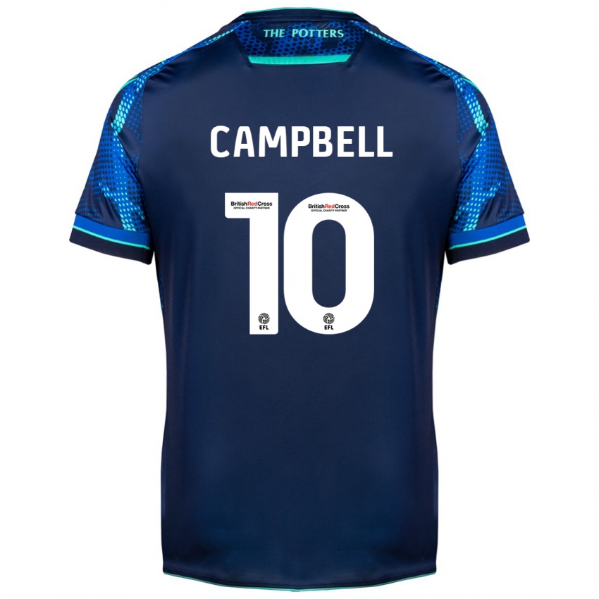 Niño Camiseta Tyrese Campbell #10 Armada 2ª Equipación 2023/24 La Camisa Perú