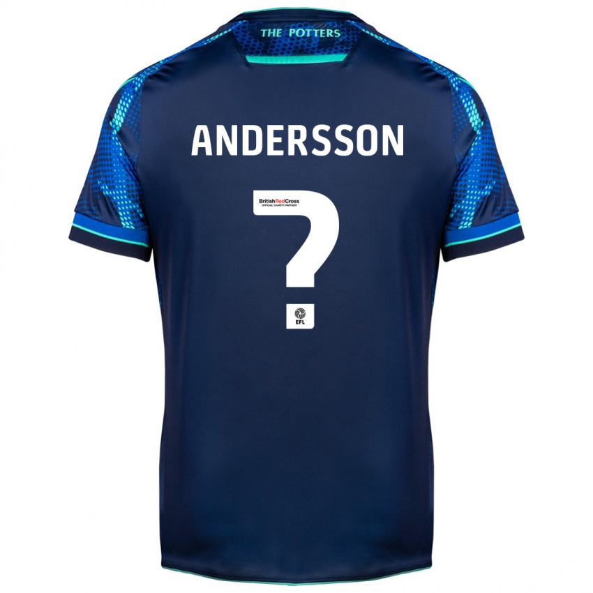 Niño Camiseta Edwin Andersson #0 Armada 2ª Equipación 2023/24 La Camisa Perú