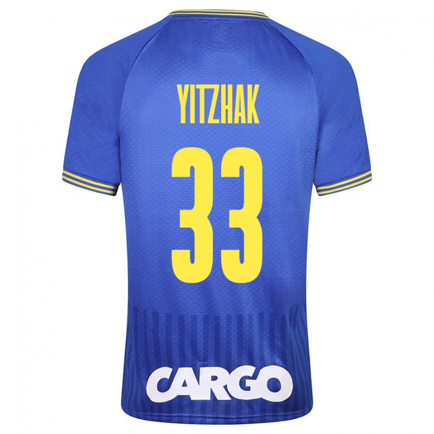 Niño Camiseta Or Yitzhak #33 Azul 2ª Equipación 2023/24 La Camisa Perú