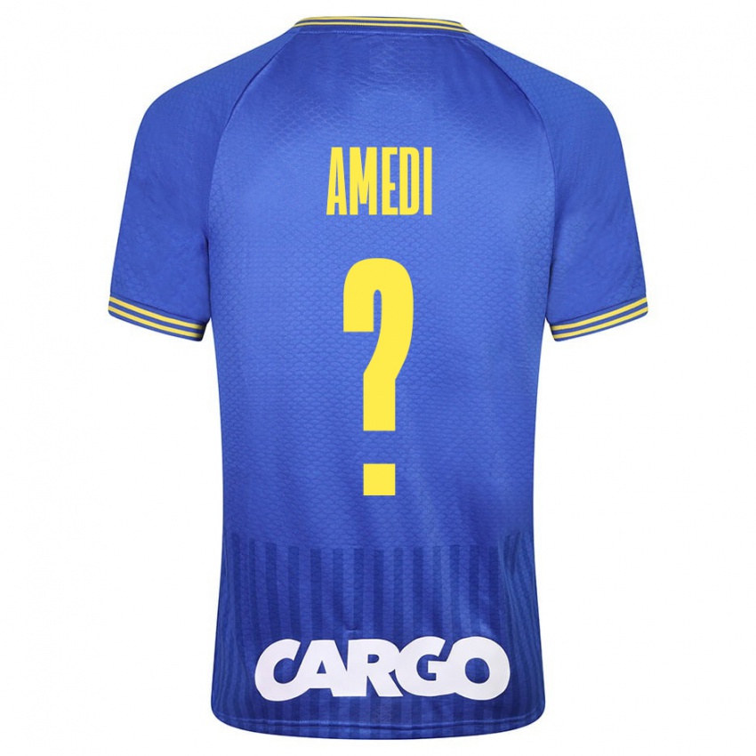 Niño Camiseta Roei Amedi #0 Azul 2ª Equipación 2023/24 La Camisa Perú