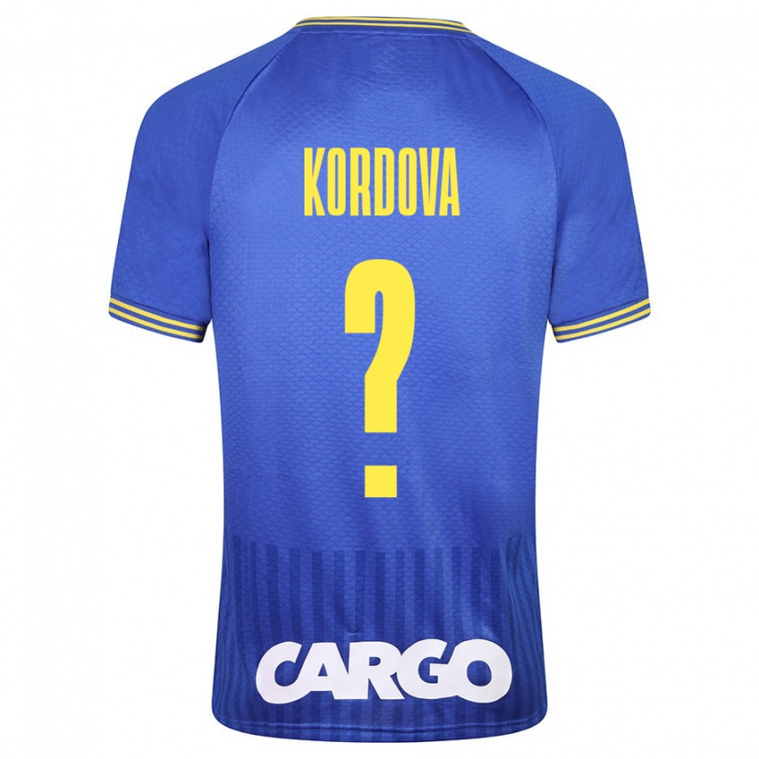 Niño Camiseta Adir Kordova #0 Azul 2ª Equipación 2023/24 La Camisa Perú