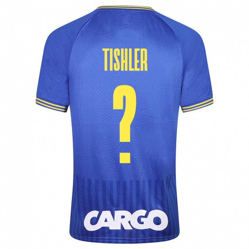 Niño Camiseta Daniel Tishler #0 Azul 2ª Equipación 2023/24 La Camisa Perú