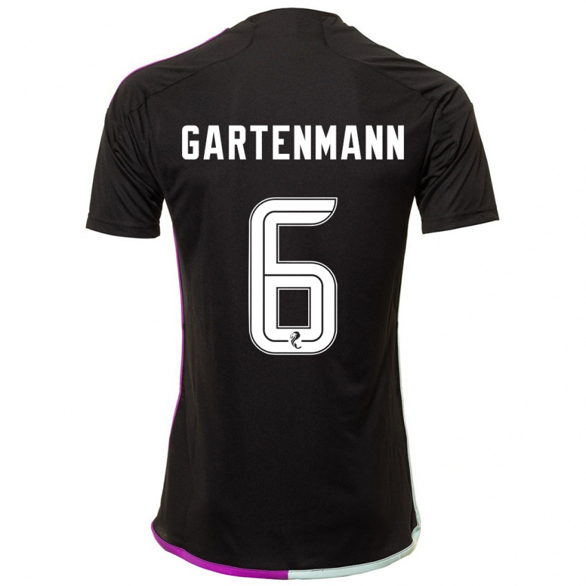 Niño Camiseta Stefan Gartenmann #6 Negro 2ª Equipación 2023/24 La Camisa Perú