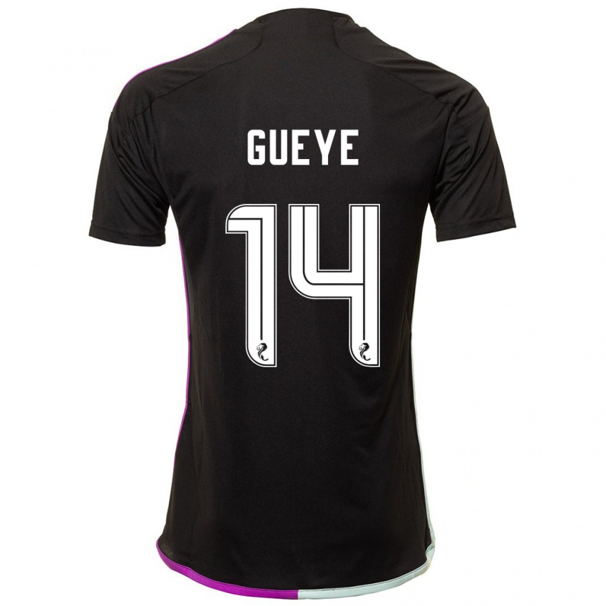 Niño Camiseta Pape Habib Gueye #14 Negro 2ª Equipación 2023/24 La Camisa Perú