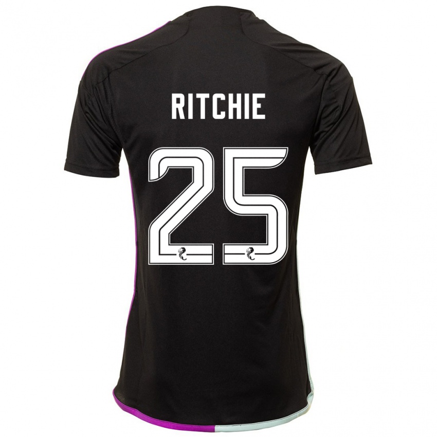 Niño Camiseta Tom Ritchie #25 Negro 2ª Equipación 2023/24 La Camisa Perú