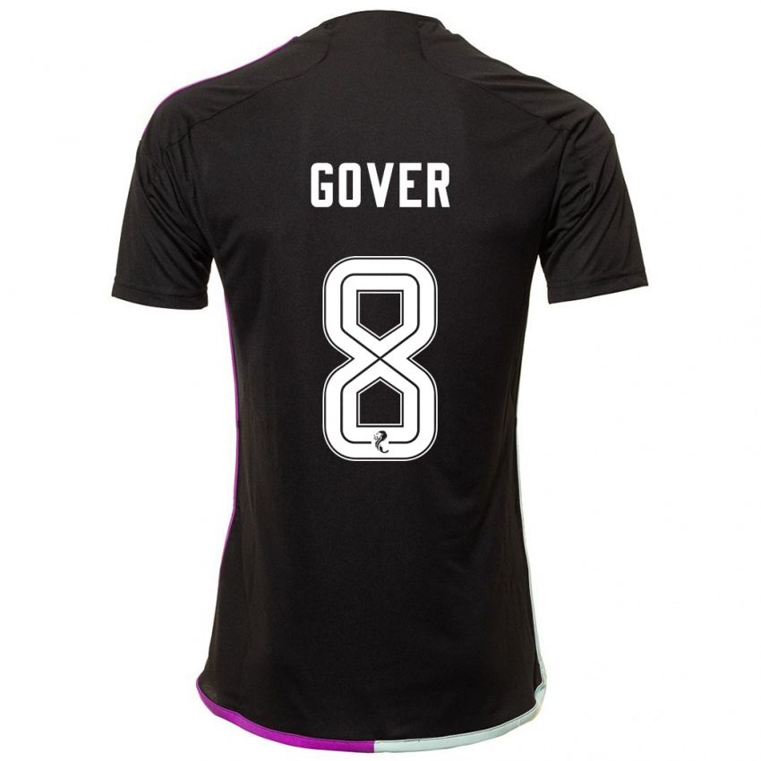 Niño Camiseta Chloe Gover #8 Negro 2ª Equipación 2023/24 La Camisa Perú