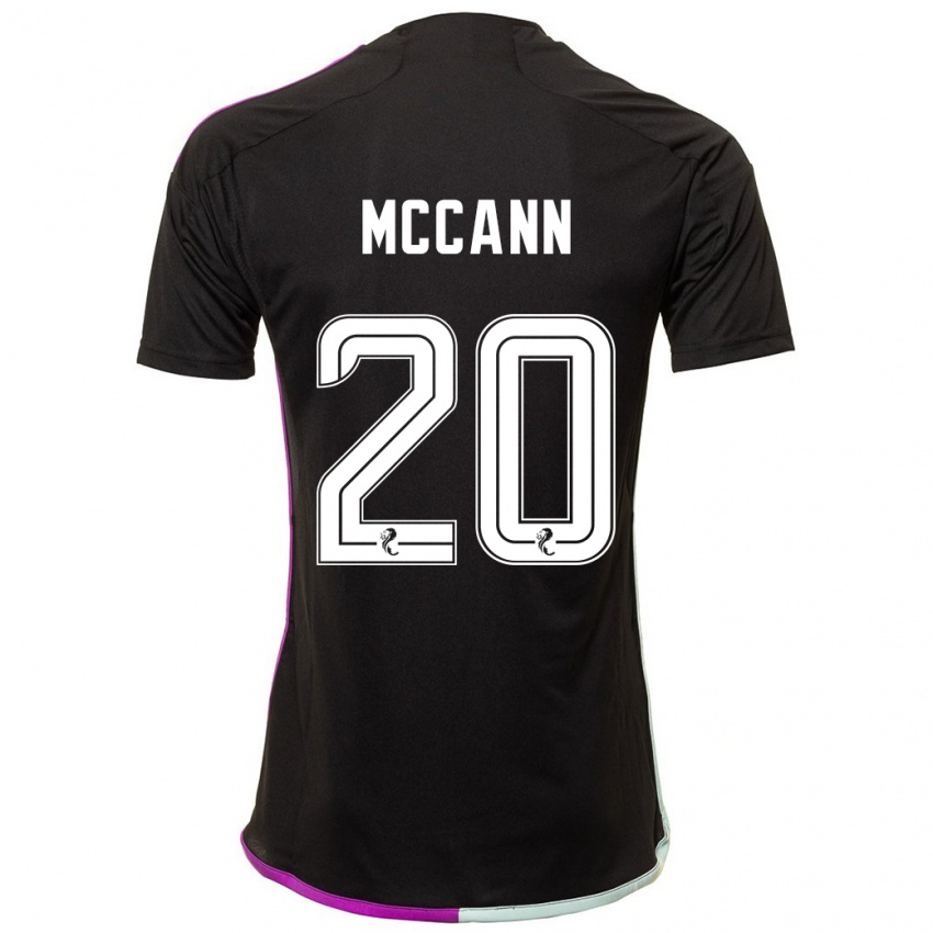 Niño Camiseta Annalisa Mccann #20 Negro 2ª Equipación 2023/24 La Camisa Perú