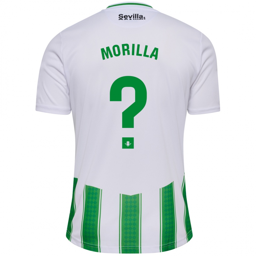 Hombre Camiseta Jairo Morilla #0 Blanco 1ª Equipación 2023/24 La Camisa Perú