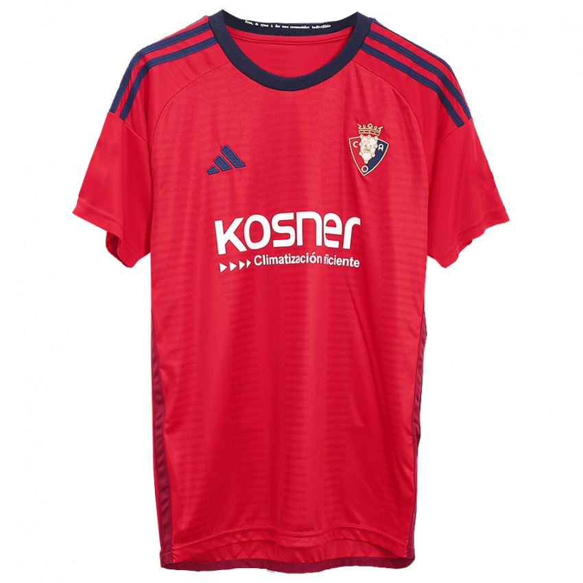 Hombre Camiseta Adama Boiro #3 Rojo 1ª Equipación 2023/24 La Camisa Perú