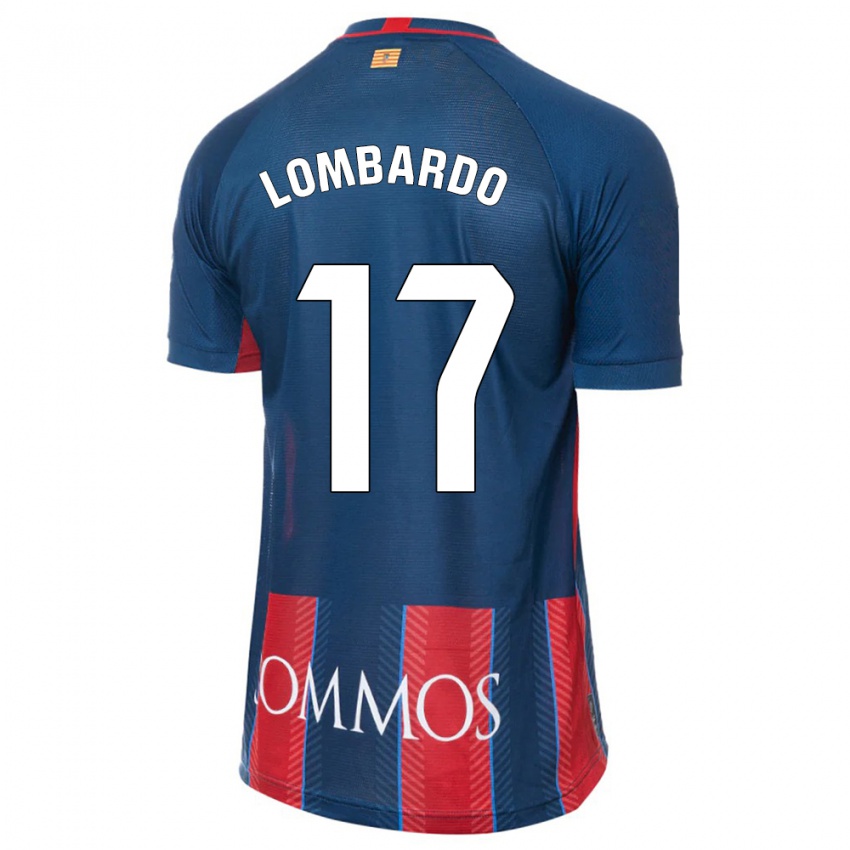 Hombre Camiseta Enzo Lombardo #17 Armada 1ª Equipación 2023/24 La Camisa Perú