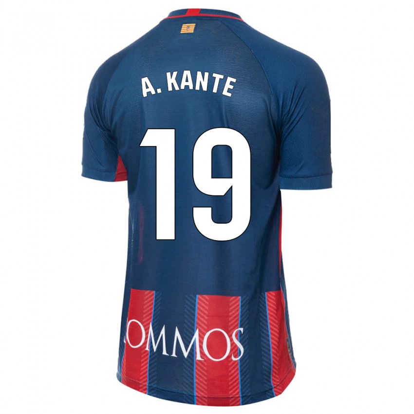 Hombre Camiseta Abou Kanté #19 Armada 1ª Equipación 2023/24 La Camisa Perú