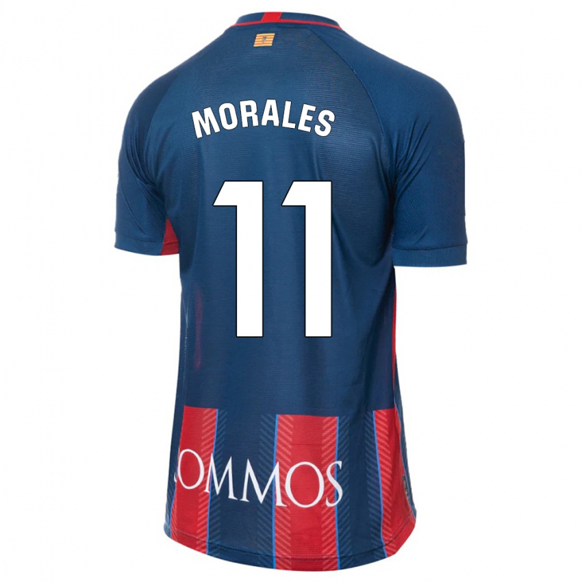 Hombre Camiseta Carolina Morales #11 Armada 1ª Equipación 2023/24 La Camisa Perú