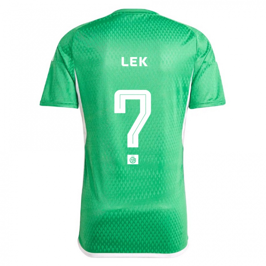 Hombre Camiseta Einan Lek #0 Blanco Azul 1ª Equipación 2023/24 La Camisa Perú