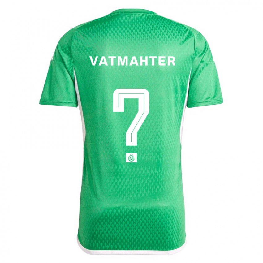 Hombre Camiseta Liam Vatmahter #0 Blanco Azul 1ª Equipación 2023/24 La Camisa Perú