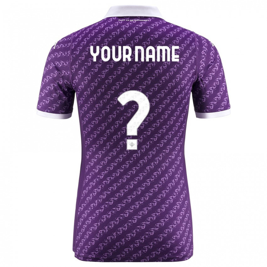 Hombre Camiseta Su Nombre #0 Violeta 1ª Equipación 2023/24 La Camisa Perú