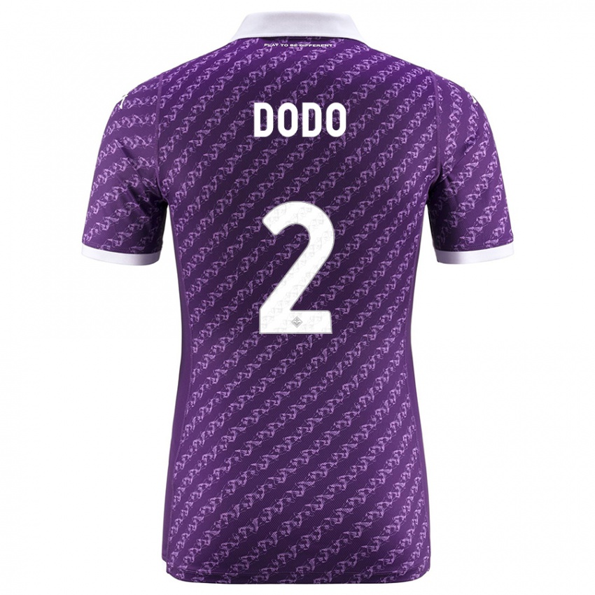 Hombre Camiseta Dodô #2 Violeta 1ª Equipación 2023/24 La Camisa Perú