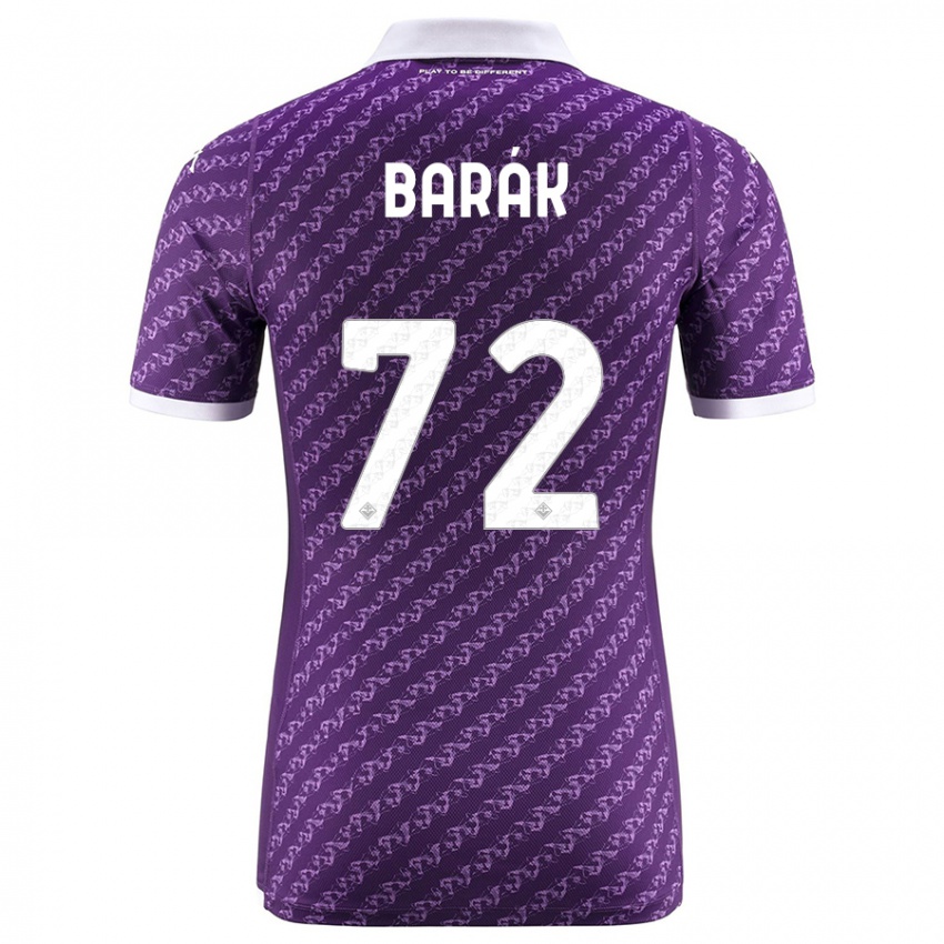 Hombre Camiseta Antonin Barak #72 Violeta 1ª Equipación 2023/24 La Camisa Perú