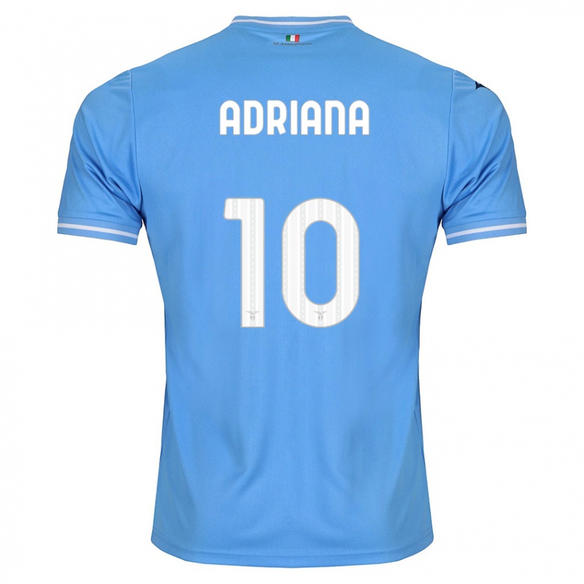 Hombre Camiseta Adriana Martín Santamaría #10 Azul 1ª Equipación 2023/24 La Camisa Perú