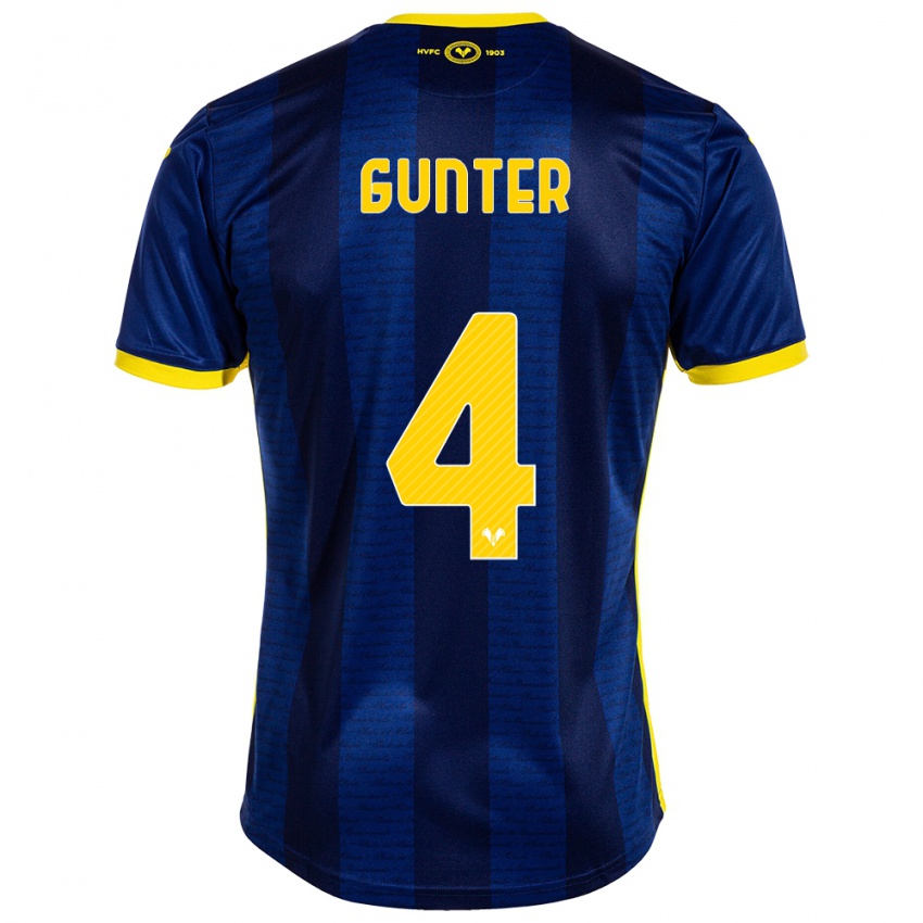 Hombre Camiseta Koray Günter #4 Armada 1ª Equipación 2023/24 La Camisa Perú