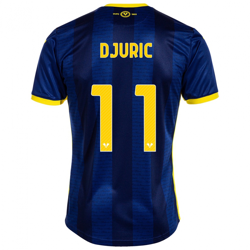 Hombre Camiseta Milan Djuric #11 Armada 1ª Equipación 2023/24 La Camisa Perú