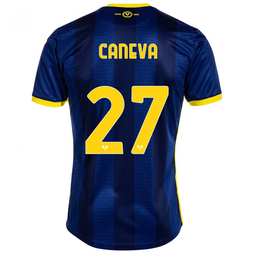 Hombre Camiseta Elia Caneva #27 Armada 1ª Equipación 2023/24 La Camisa Perú