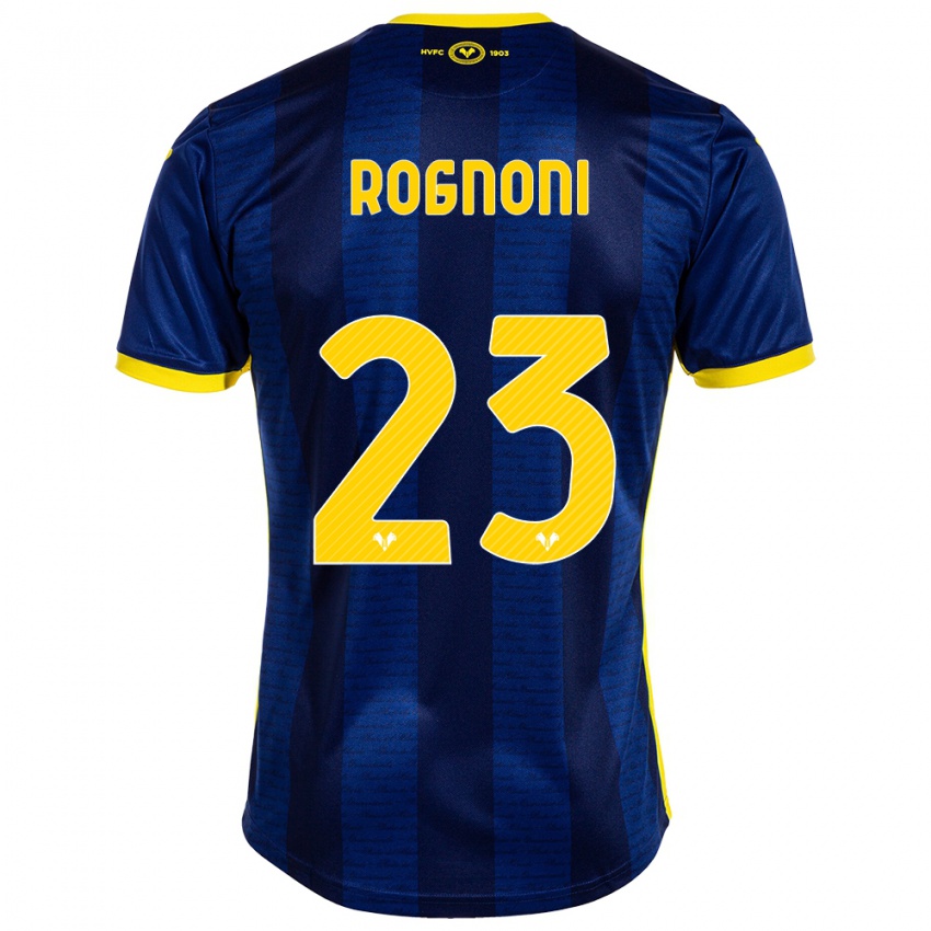 Hombre Camiseta Alessia Rognoni #23 Armada 1ª Equipación 2023/24 La Camisa Perú