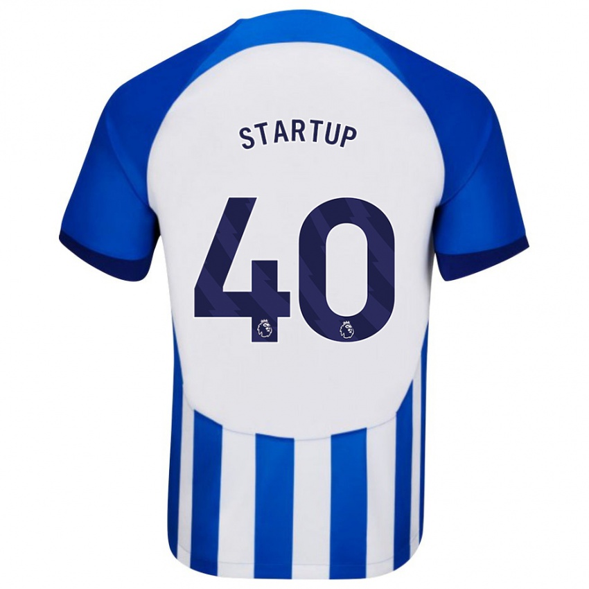 Hombre Camiseta Katie Startup #40 Azul 1ª Equipación 2023/24 La Camisa Perú