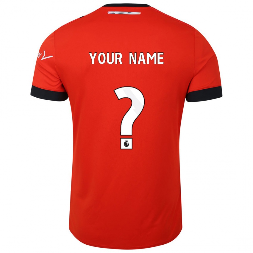 Hombre Camiseta Su Nombre #0 Rojo 1ª Equipación 2023/24 La Camisa Perú