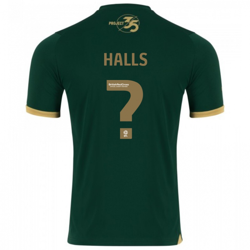 Hombre Camiseta Oscar Halls #0 Verde 1ª Equipación 2023/24 La Camisa Perú