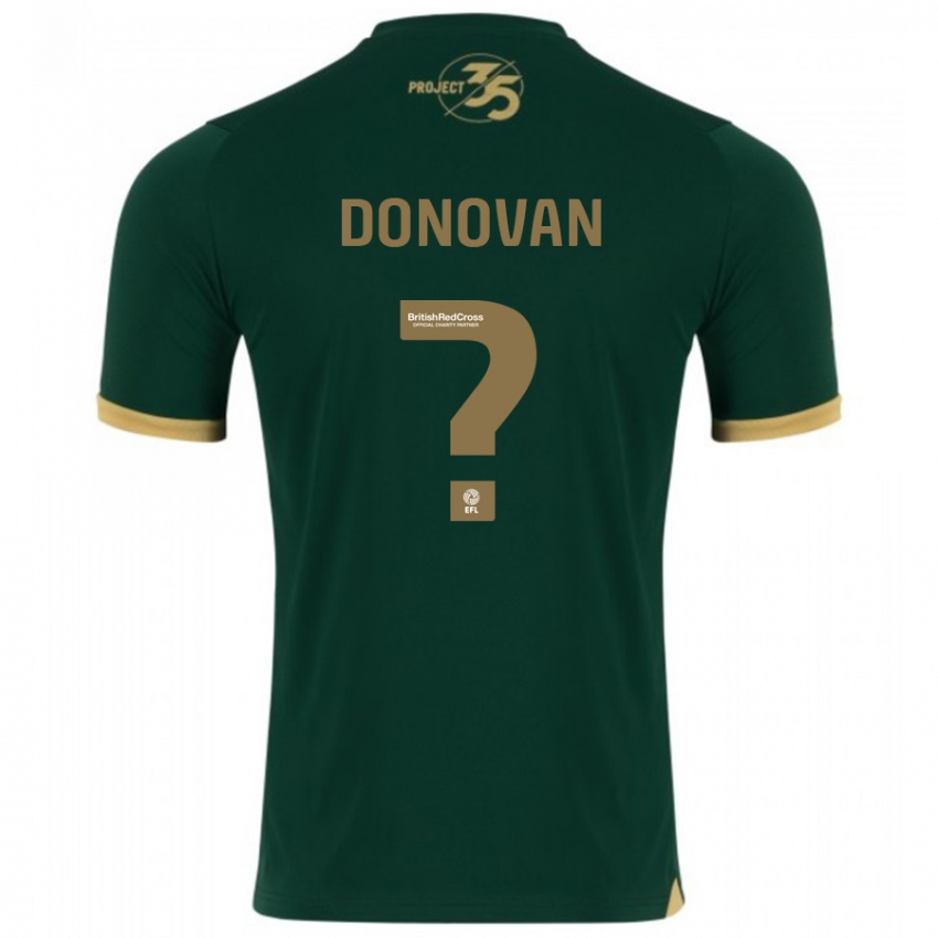 Hombre Camiseta Henry Donovan #0 Verde 1ª Equipación 2023/24 La Camisa Perú