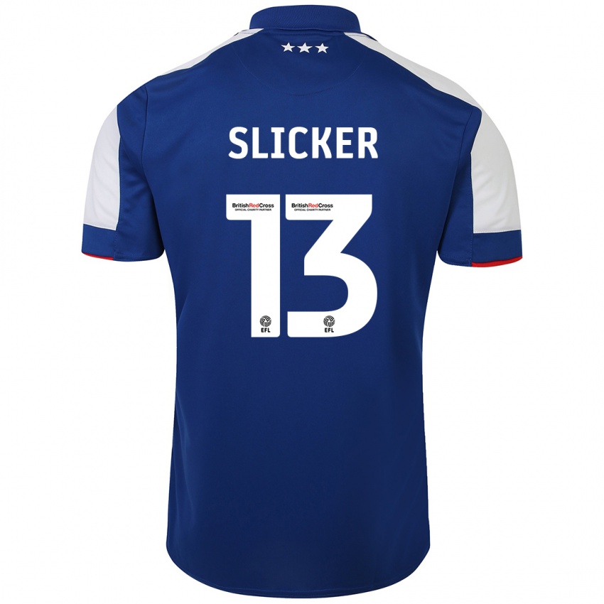 Hombre Camiseta Cieran Slicker #13 Azul 1ª Equipación 2023/24 La Camisa Perú