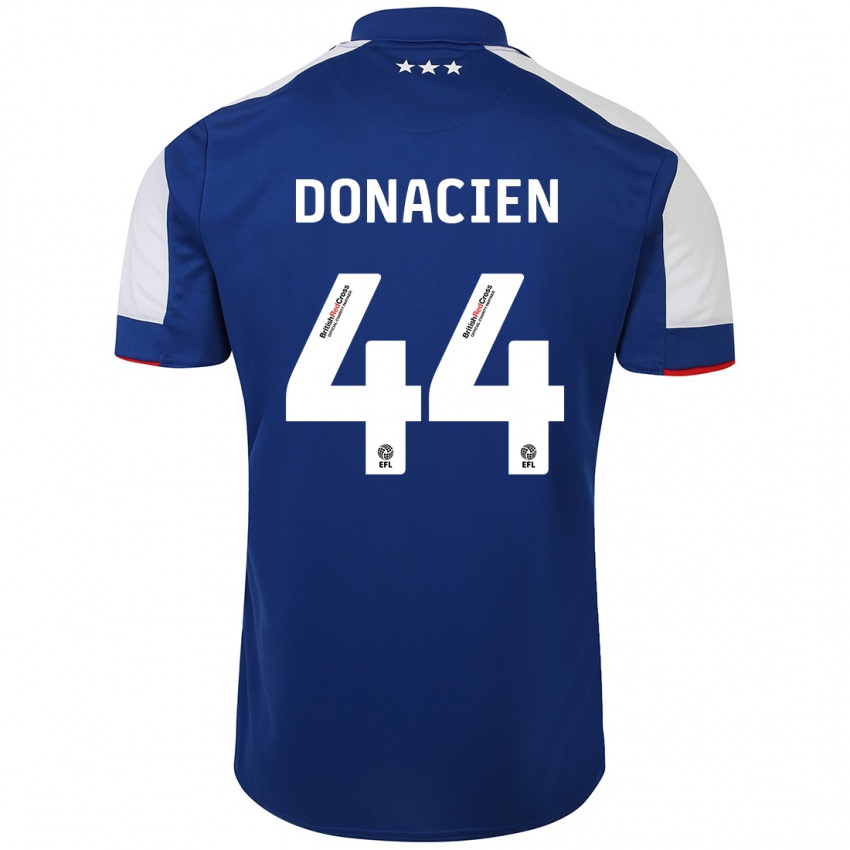 Hombre Camiseta Janoi Donacien #44 Azul 1ª Equipación 2023/24 La Camisa Perú