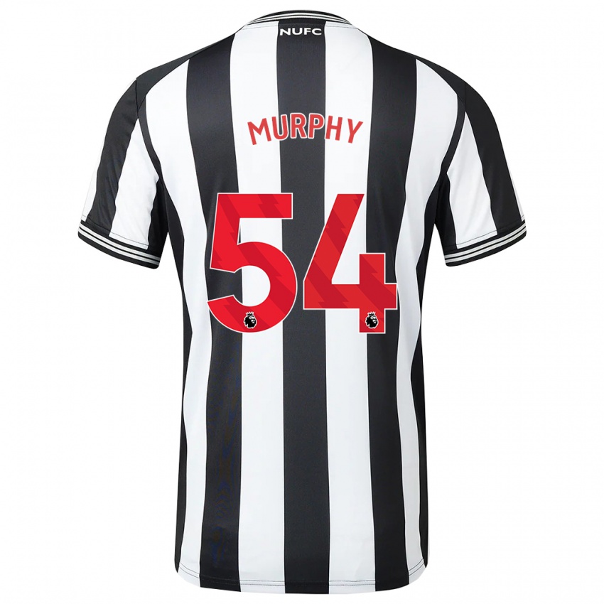 Hombre Camiseta Alex Murphy #54 Blanco Negro 1ª Equipación 2023/24 La Camisa Perú