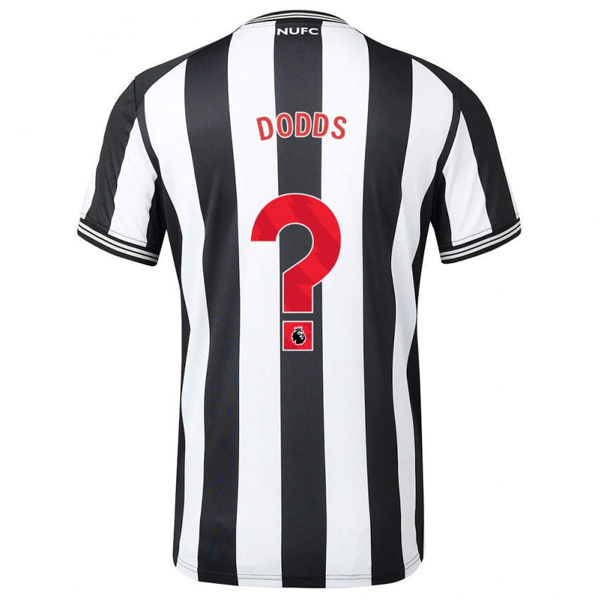 Hombre Camiseta Archie Dodds #0 Blanco Negro 1ª Equipación 2023/24 La Camisa Perú