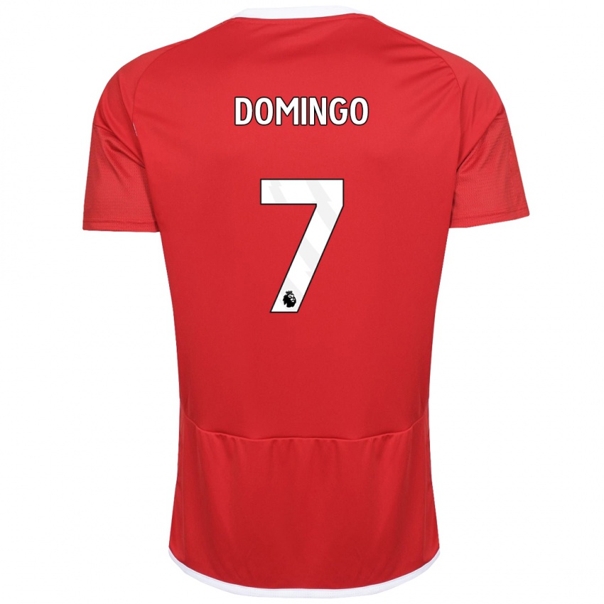 Hombre Camiseta Sophie Domingo #7 Rojo 1ª Equipación 2023/24 La Camisa Perú