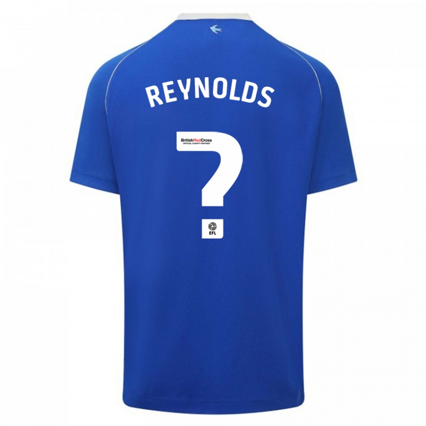 Hombre Camiseta Oliver Reynolds #0 Azul 1ª Equipación 2023/24 La Camisa Perú