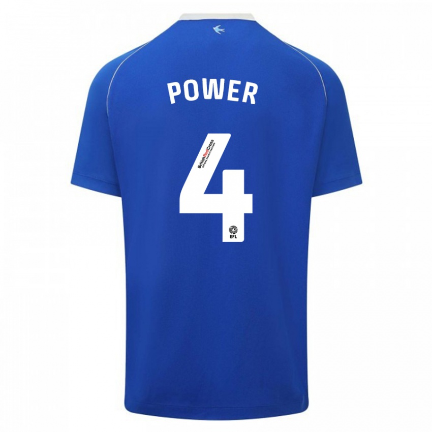 Hombre Camiseta Hannah Power #4 Azul 1ª Equipación 2023/24 La Camisa Perú