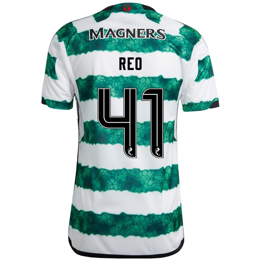 Hombre Camiseta Reo Hatate #41 Verde 1ª Equipación 2023/24 La Camisa Perú