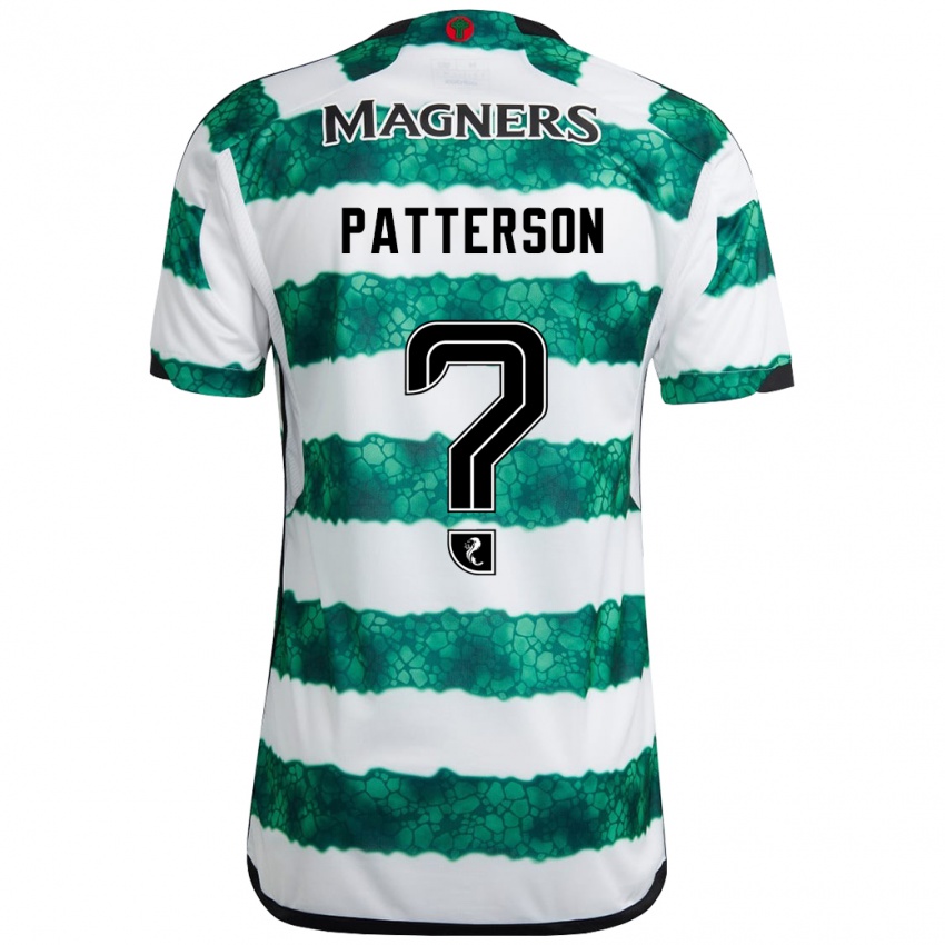 Hombre Camiseta Cameron Patterson #0 Verde 1ª Equipación 2023/24 La Camisa Perú