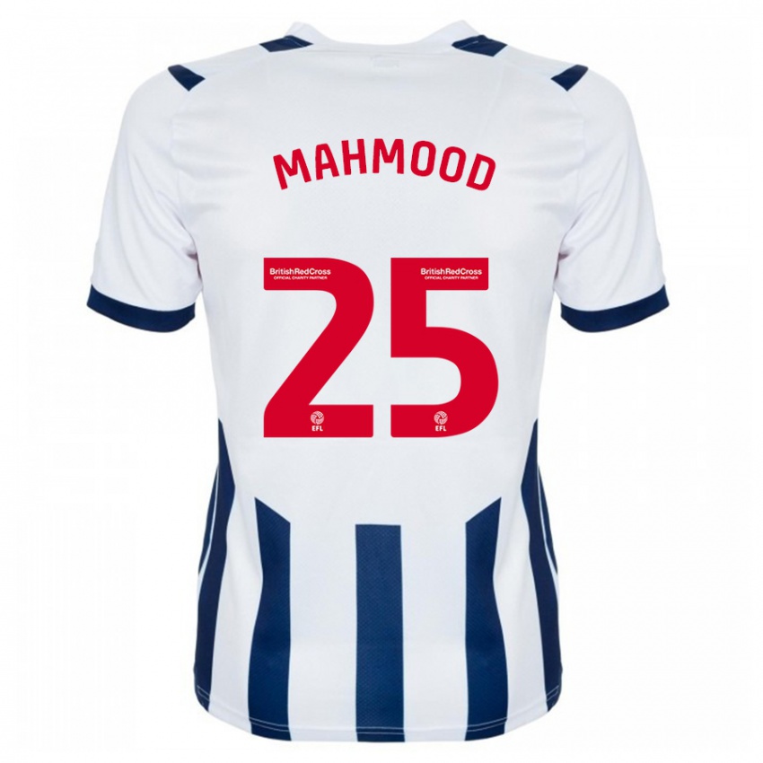 Hombre Camiseta Mahmood #25 Blanco 1ª Equipación 2023/24 La Camisa Perú