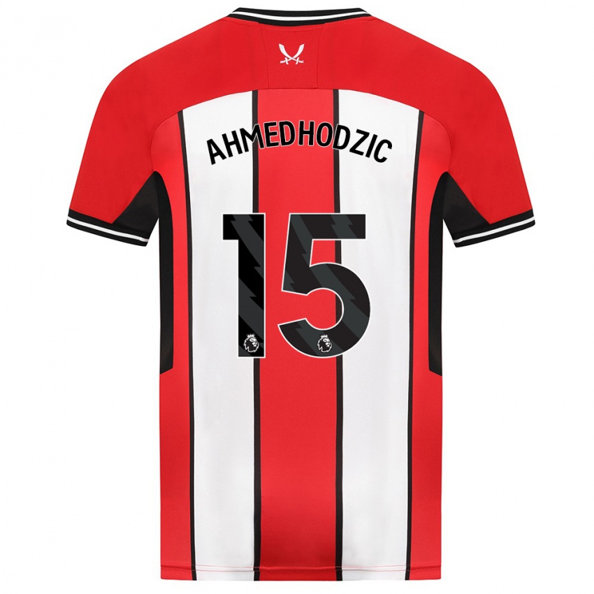 Hombre Camiseta Anel Ahmedhodzic #15 Rojo 1ª Equipación 2023/24 La Camisa Perú