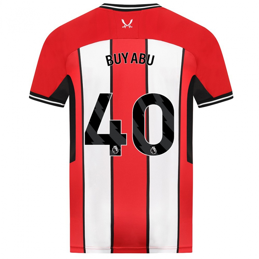 Hombre Camiseta Jili Buyabu #40 Rojo 1ª Equipación 2023/24 La Camisa Perú