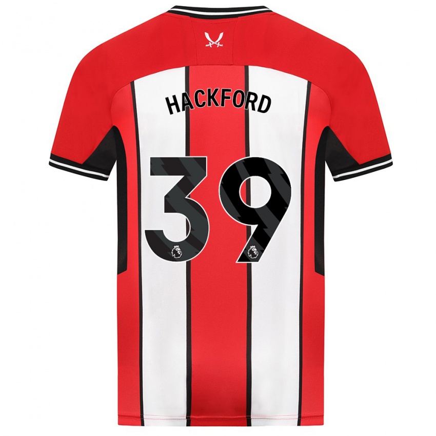 Hombre Camiseta Antwoine Hackford #39 Rojo 1ª Equipación 2023/24 La Camisa Perú