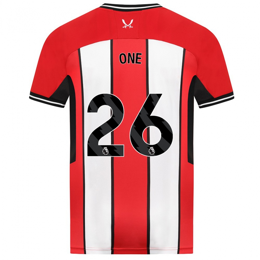 Hombre Camiseta Ryan Oné #26 Rojo 1ª Equipación 2023/24 La Camisa Perú