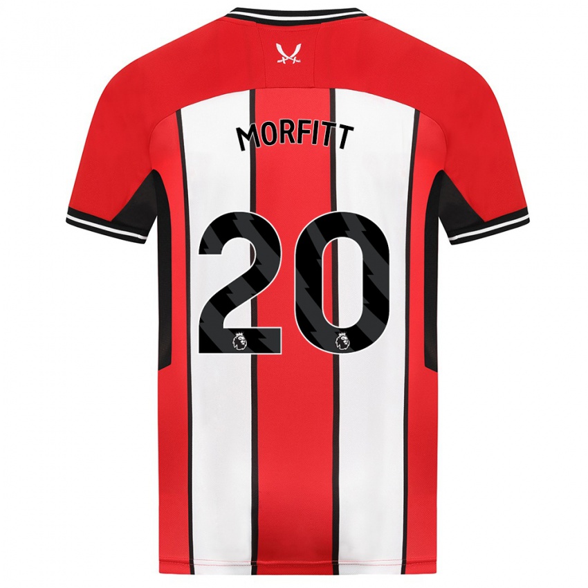 Hombre Camiseta Izzy Morfitt #20 Rojo 1ª Equipación 2023/24 La Camisa Perú