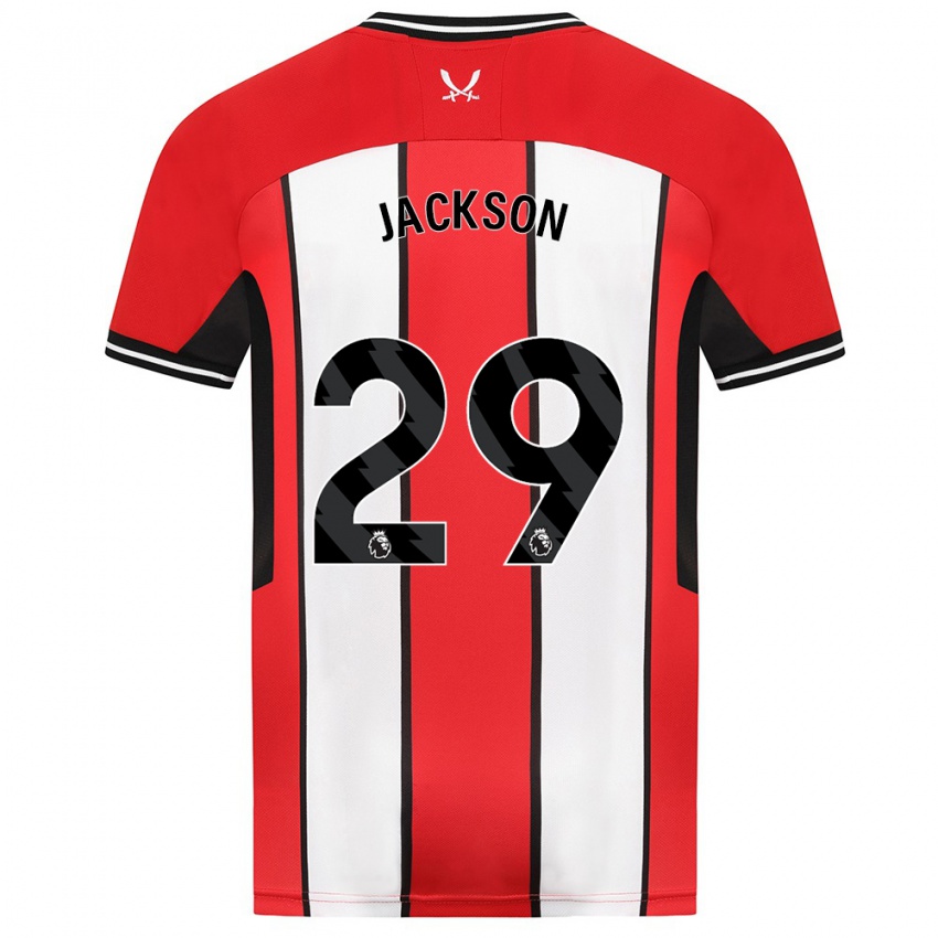 Hombre Camiseta Fallon Olivia Connolly-Jackson #29 Rojo 1ª Equipación 2023/24 La Camisa Perú