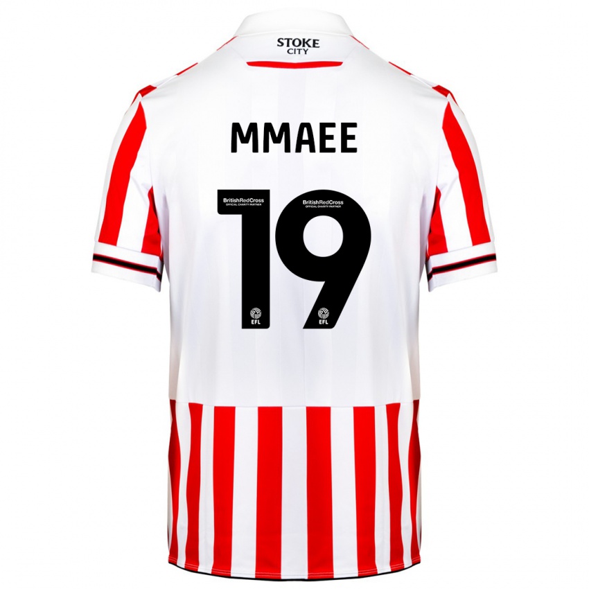 Hombre Camiseta Ryan Mmaee #19 Rojo Blanco 1ª Equipación 2023/24 La Camisa Perú