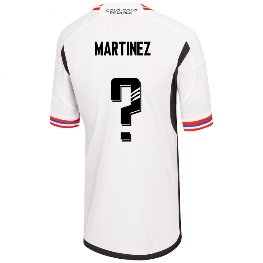 Hombre Camiseta Ivan Martinez #0 Blanco 1ª Equipación 2023/24 La Camisa Perú